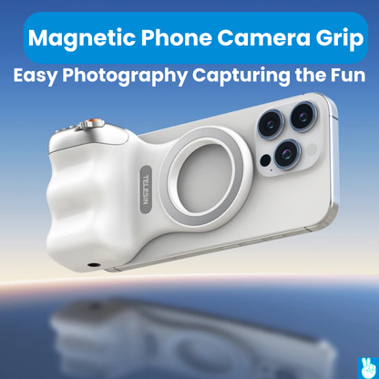 Magnetic Phone Camera Grip