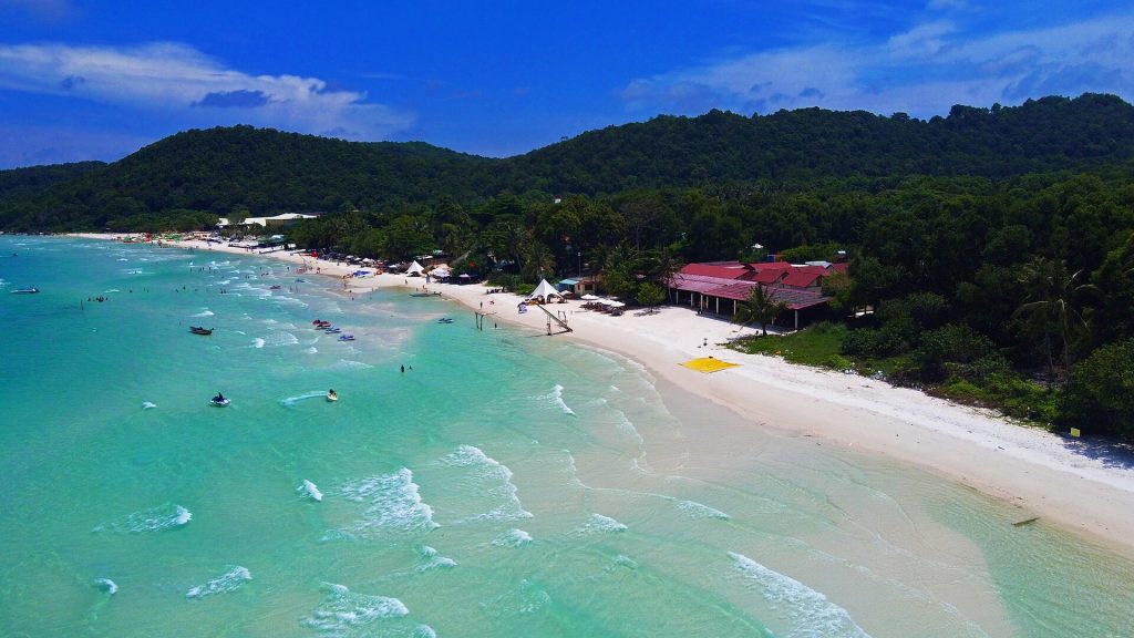 Bãi Sao Phú Quốc nước trong xanh cát trắng - đảo ngọc Kiên Giang, sân bay PQC bay thẳng từ TPHCM Hà Nội 2026