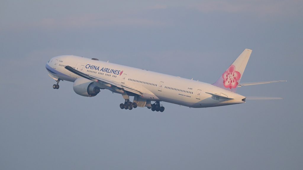 China Airlines (CI) - hãng bay quốc gia Đài Loan SkyTeam, A350/B777 SGN-TPE